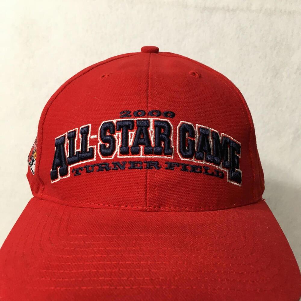 ALL STAR GAME TURNER FIELD MLB baseball snapback cap hat RED TWINS ENTERPRISES